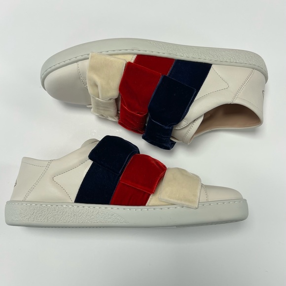 Velvet Bow Ace Sneakers - Picture 4 of 7